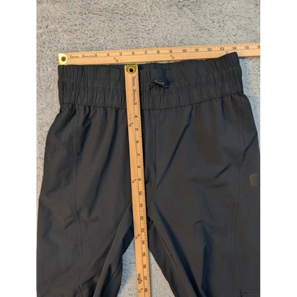 JoyLab ~Black Lightweight High-Rise Cargo Parachute Jogger Pants - Women's Small - Picture 5 of 14